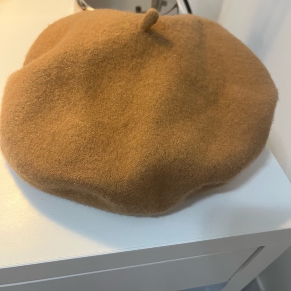 Indigo Love and Lore Beret in Tan - Picture 5 of 10